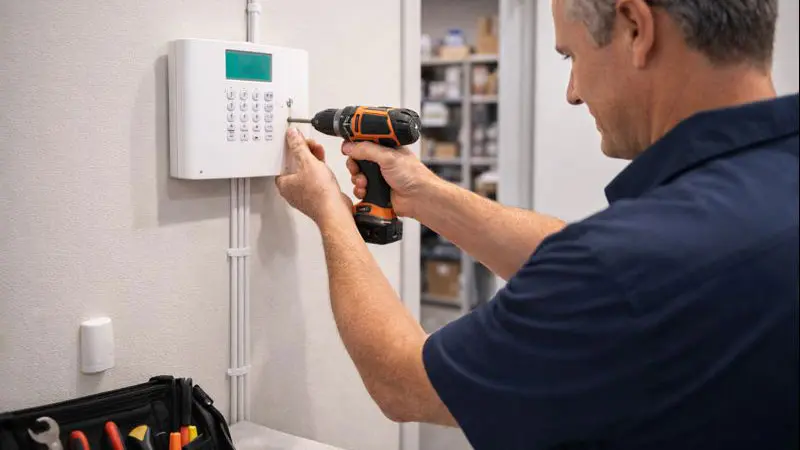 Wired and wireless alarm options