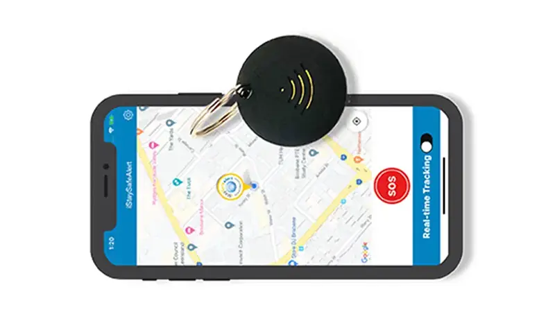 App and Bluetooth SOS button