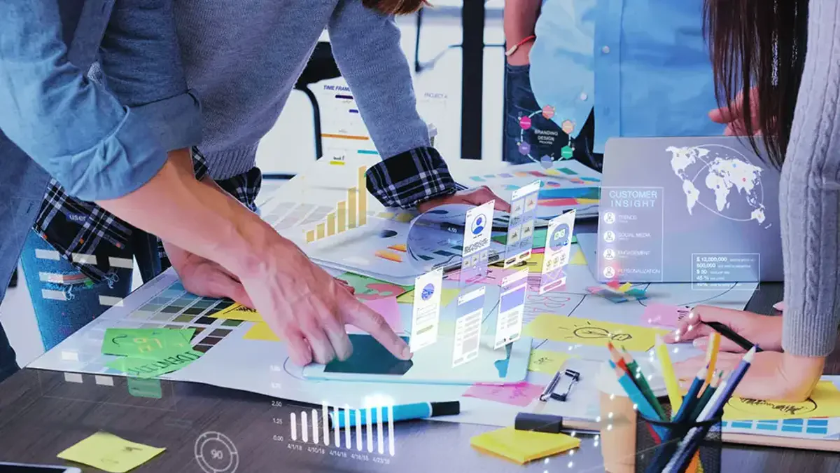 Unified digital branding across website and social platforms